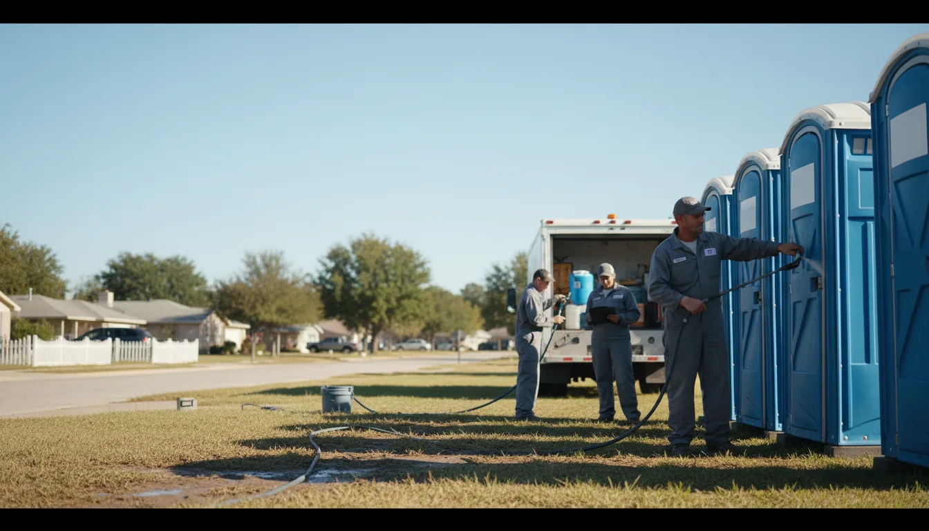 Long-Term Portable Toilet Rental in Lakeview, AR near me